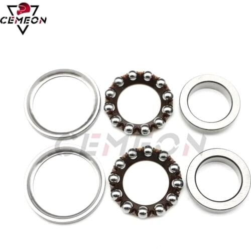 For Yamaha FZS600 FZS1000S FAZER FZ6 FZ6R FZ6N FZ6S FZ09 FZ-09 FJ09 Motorcycle steering bearing pressure ball bearing wave plate