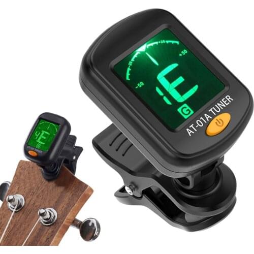 Clip-On Electric Digital Guitar Tuner For Chromatic Violin Ukulele Picker Lcd Display Enjoy Music #8