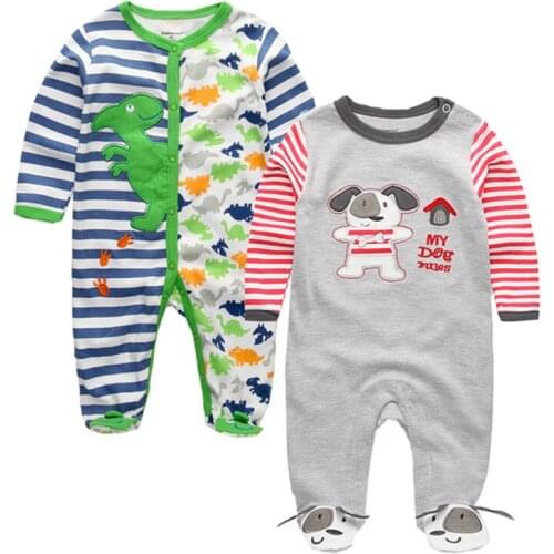 Baby Clothes Set Minion Cute Character Full Round Neck Infant Rompers Baby Girls Boys Newbron Unisex Baby Pyjama Roupas de bebe