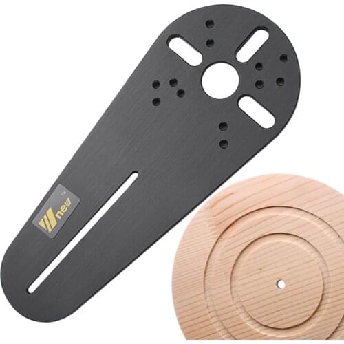 Circle Cutting Jig for Bosch Makita Electric Hand Trimmer Wood Router Woodworking Milling Circle Milling Groove DIY Tools