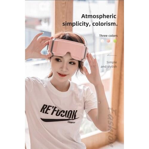 Heat Compress Eye Relief Massager Vibration Portable Music Relaxing Eye Care Massager