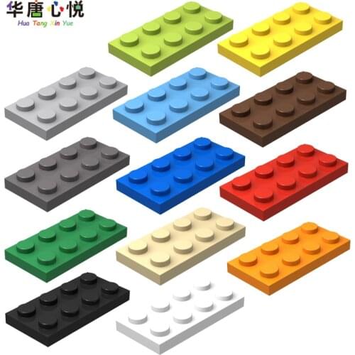 MOC 3020 Assembles Particles Accessories Components 2x4 Normal Board 20PCS Bricks Colorful Building Blocks Educational Toy City