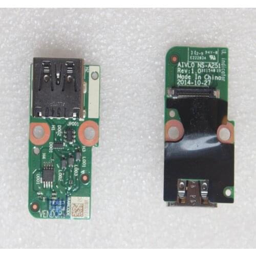 New/Original USB Board For Lenovo ThinkPad T450 Laptop, FRU 00HN553 NS-A251