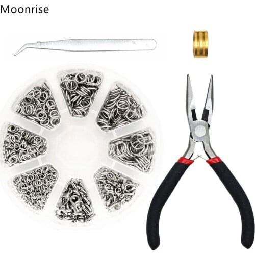 Open Jump Rings 4mm 5mm 6mm 7mm 8mm 10mm 21 Gauge and 19 Gauge,Lobster Claw Clasp ,Jewelry Plier for jewlery Making findings