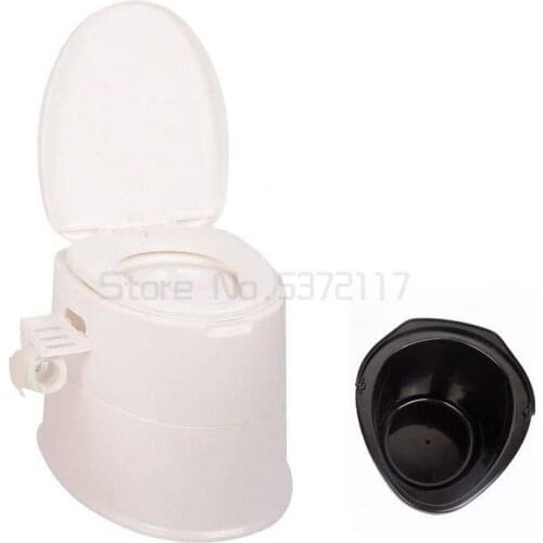 Portable Toilet Seat Elderly Pregnant Home Outdoor Travel Camping Caravan Movable Toilet Load 250kg Adult Children