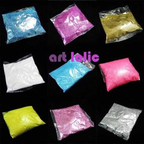 Wholesale 100 gram Bulk Packs Extra Ultra Fine Glitter Dust Powder Nails Art Tips Body Crafts Decoration Color Choice 100g