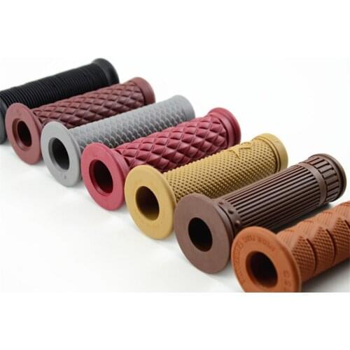 Cafe Racer Motorcycle Grip Motorbike Hand Bar Moto Accessories Retro Dirt Pit Bike Handle Bar Motocross Grips Scooter Handlebar