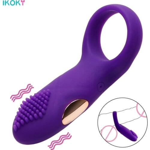 Sex Tools For Couples Strapon Penis Women Brush Vibrator Clitoris Stimulator Anal Massage Sex Toys Men Cockring Erotic Sextoys