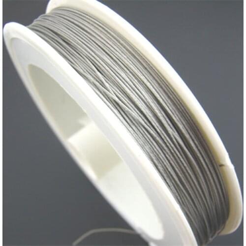 Beading Wire Alloy Cord DIY Craft Making Jewelry Cord String Accessories 0.5mm 40m