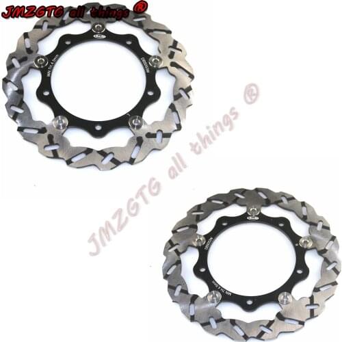 Motorcycle Brake Disks For YAMAHA X-MAX400 T-MAX500 T-MAX530 Floating Front Brake Disc Rotor