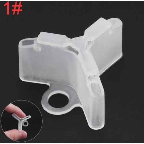 High Quality Durable Treble Hook Cover Cap Safety Fishing Lures Hook Protector Case for 1/0# 2/0# 3/0# Treble Hooks