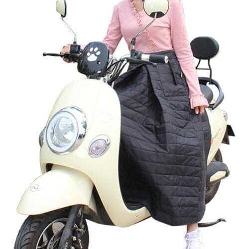 Winter Motorcycle Cover Protector Knee Warmer Riding Windproof Cotton Skirt Knee Blanket Waist Leg Waterproof Electric Quilt Hot
