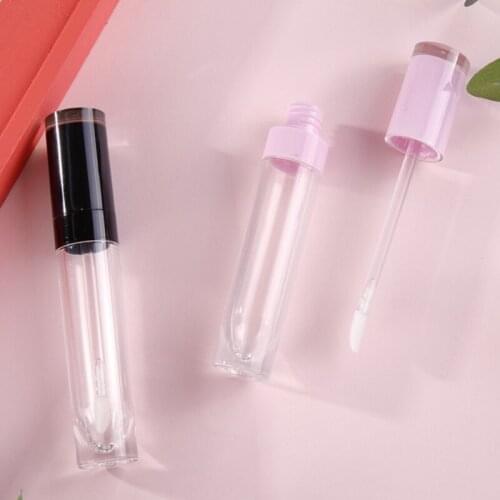 100pcs/lot 8ML Empty Lipstick Tubes Transparent Lip Gloss Tubes Clear bottles