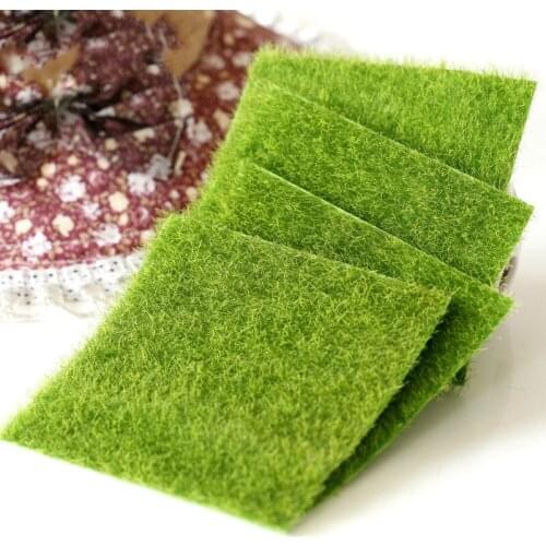 50*70CM Fake Moss Miniature Artificial Lawn Grass Garden Ornament DIY Mushroom Craft Pot Fairy Wedding Party Home Decoration