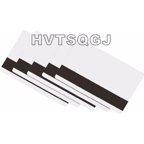 50pcs Free shipping Promotional creative PVC blank magnetic rfid card