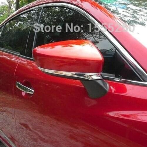 Car rear view mirror cover,auto rear mirror trim for Mazda 6 atenza 2014 2015,ABS chrome,2pc/lot,auto accessories