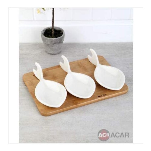 Acar 8569/18 Bamboo Tray with 3 Sails