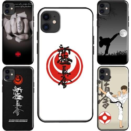 Kung Fu Oyama Kyokushin Karate Case For iPhone 11 Pro Max XS X XR 6S 7 8 Plus SE 2020 For iPhone 12 Pro Max mini Coque