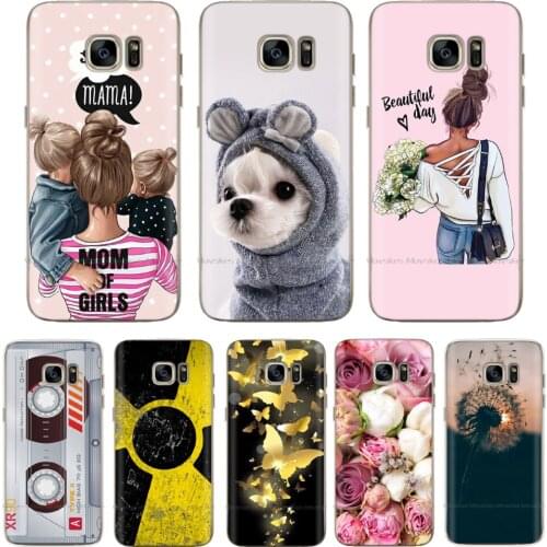 For Samsung S7 Case TPU Soft Silicone Back Cover for Samsung Galaxy S7 edge Case for Samsung S7 S7edge Phone Case Cover Bumper