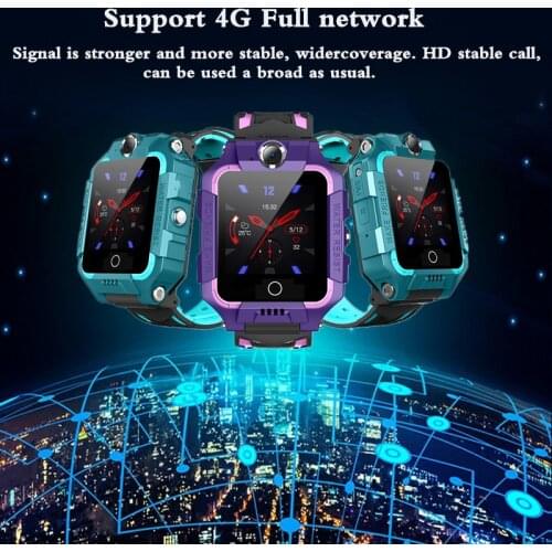 T10 Kids Smart Watch Waterproof 4G GPS WIFI LBS Tracker Phone Watch SOS Video Call for Children Anti Lost Monitor Baby