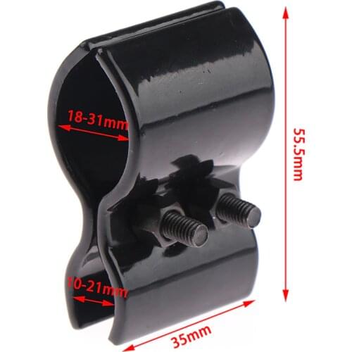 For MP-155 Tactical Barrel Ring Flashlight Laser Clamp Mount Scope Sighting Telescope Torch Mount Holder