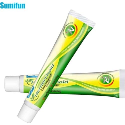 Sumifun 1/2/4pcs Pile Ointment Powerful Hemorrhoids Ointment Natural Herbal Cream For Piles External Anal Fissure Healthy Care
