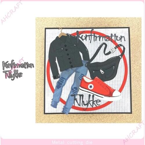 Words Metal Cutting Dies for DIY Scrapbooking Photo Album Decorative Embossing PaperCard Crafts Die2021