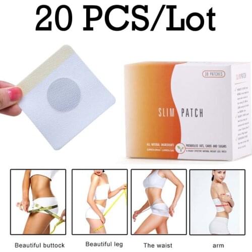 Chinese Medicine Weight Loss Navel Sticker Magnetic Slim Detox Adhesive Sheet Fat Burning Slimming Diets Slim Patch Pads ldetox