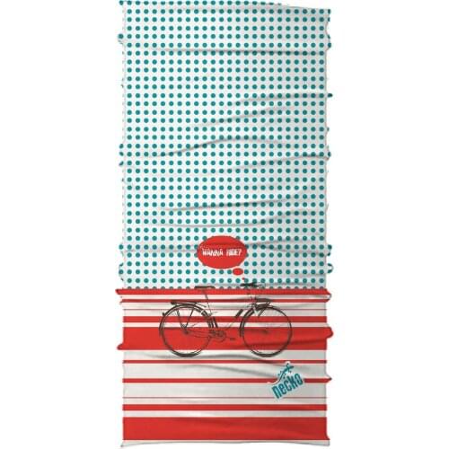 Necko Blue Bicycle Buff Bandana Face Mask-DN202 460043980