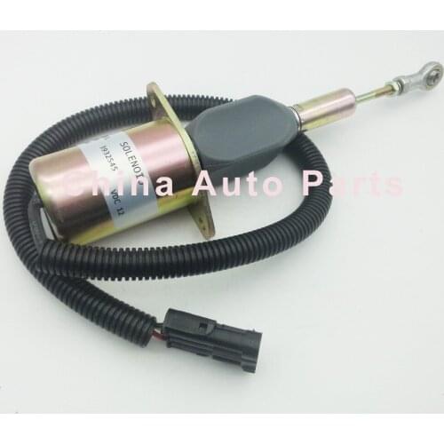 Fuel Shutdown Solenoid Valve 3932545 SA-4639-12 12V DC for Diesel Engine