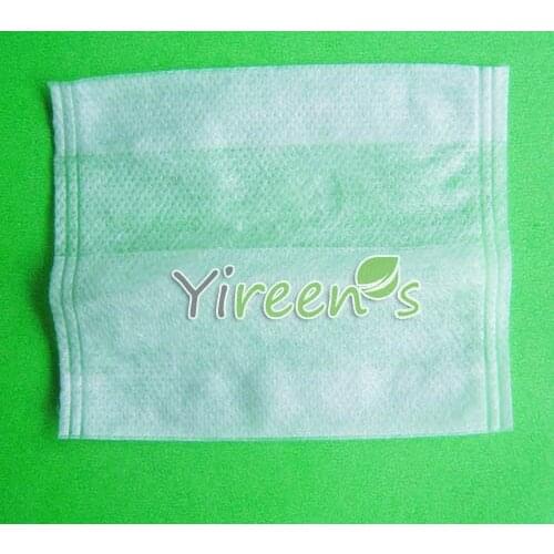 Wholesale 1000pcs 75 X 80mm Fold Close Tea Bags, Non-woven Fabric filter bag, Empty Herb Tea Bags-infusers-strainers coffee bag