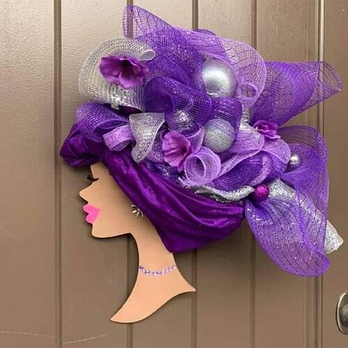 DIY Handcrafts Creative Mothers Day Gift Wooden People Head Board Figurines Home Decor Best Mom Gifts from Daughter or Son