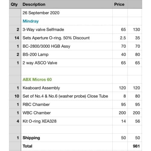 Special link for Mexico customer