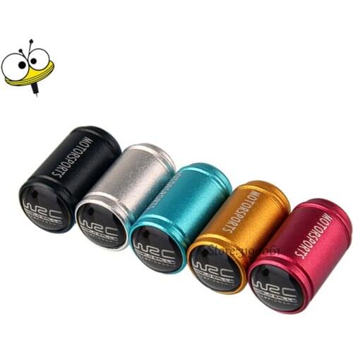 Car Styling Auto Wheel Tire Valve Stem Caps Rim Sticker for WRC for Infiniti Opel Peugeot Fiat Vauxhall Ford Toyota Volkswagen