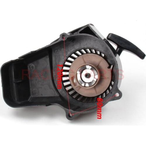 Pull Starter Recoil With Screw Screws Super Pocket Bike Gas Scooter Mini ATV 33cc 43cc 47CC 49cc 50cc 2 Stroke