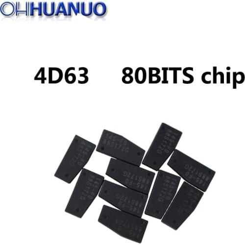 10pcs*Original High quality 4D63 80BITS chip for Ford and For mazda Can make keys all lost