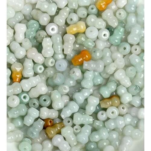 100 PCS Natural jade gourd accessories DIY ice beads Handmade Beaded Beads sub
