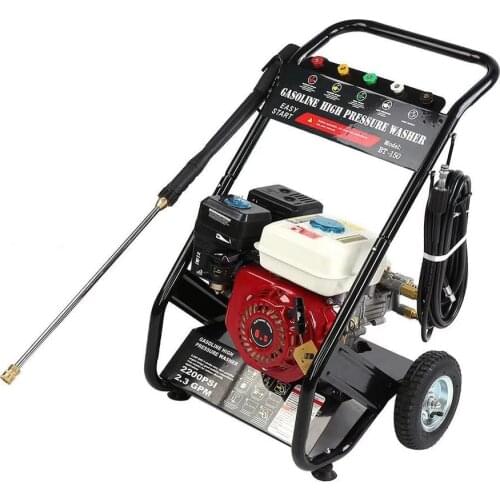 150kg Ultra-high Pressure Washing Machine Gasoline Mobile High-pressure Pipe Gao Ya Qiang Farm Cleaning Machine Electrical