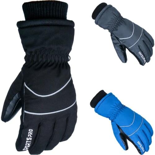 2020 Touch-screen Bike Gloves Winter Thermal Windproof Warm Full Finger Cycling Glove Anti-slip Men Women Outdoor Bicycle Gloves