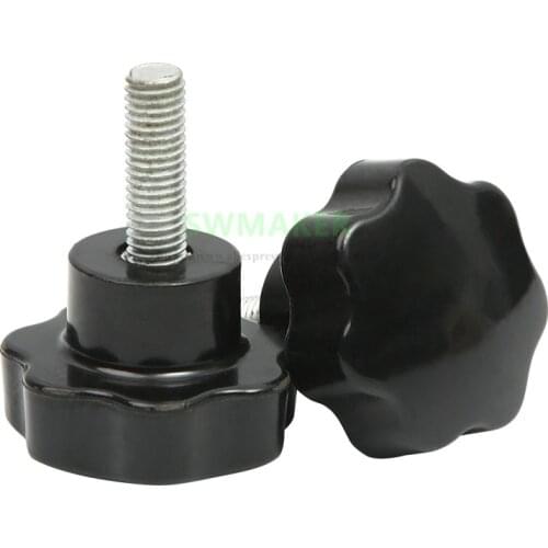 4pcs Wanhao D7/D7 Plus/D8 Parts Plum screw Nut M4*8mm for Building Plate Fastening Nut Wanhao DLP/SLA 3D Printer Spare Part