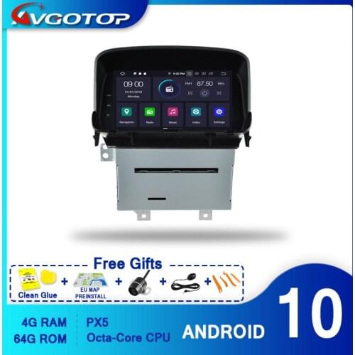AVGOTOP Android 9.0 4GB+64GB CAR DVD PLAYER for OPEL MOKKA IPS HD Screen NAVIGATION