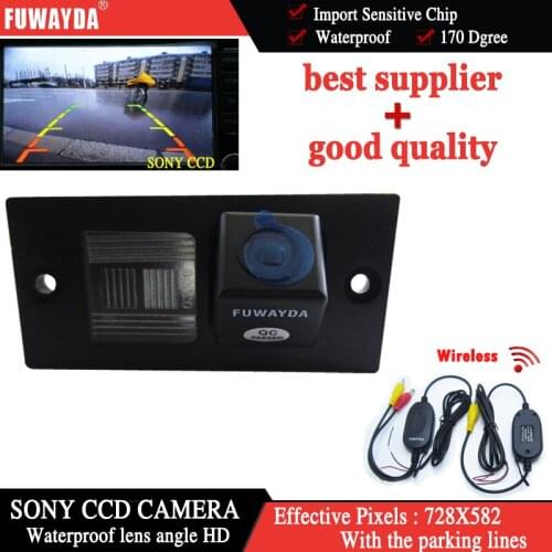 FUWAYDA Wireless FOR SONY CCD Special Car Rear View Mirror Image With Guide Line CAMERA for HYUNDAI H1 GRAND STAREX WATERPROOF