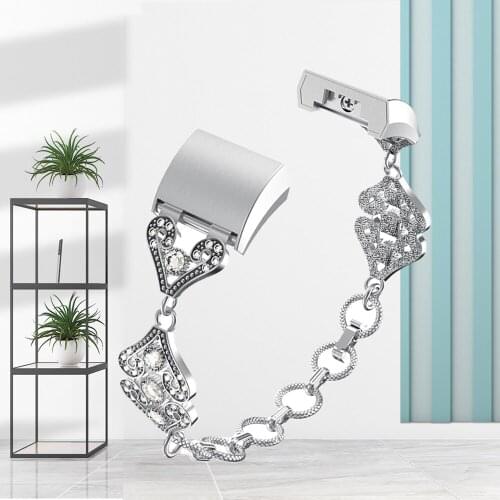 Fashion Genuine Stainless Steel Bracelet Band Strap For Fitbit Charge 2 Wrist Straps Luxury for fitbit Charge2 Watch Accessories