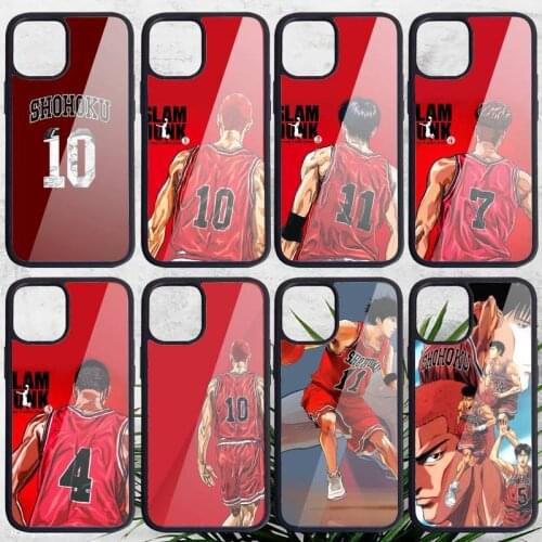 Slam dunk anime manga Phone Case PC for iPhone 11 12 pro XS MAX 8 7 6 6S Plus X 5S SE 2020 XR