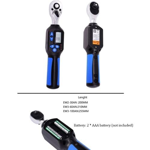 Digital Torque Wrench Mini Professional Electronic Short Handle Torque Wrenches Bike Car Repairing Tool