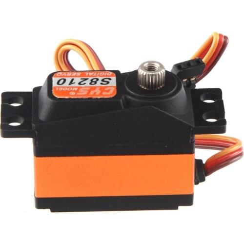 Flight-model CYS-S8210 25g 2.5kg.cm 4.8-6.0V Digital Metal Gear Servo For 500 helicopter RC Model