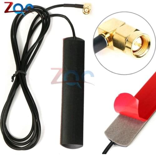 GSM GPRS Antenna 433 Mhz 2.5dbi Cable SMA Male Universal DAB Patch Aerial 433MHz