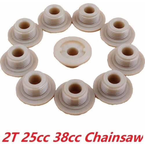 10pcs/lot Oil Pump Worm Gear Fit Chinese Mini Chainsaw 2500 3800 & Komatsu Zenoah G2500 25cc 38cc Top Handle Pruner Saw 2 Teeth