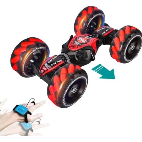 Remote Control Car Radio Gesture Induction Twisting Off-Road Stunt Vehicle Light Music Drift Toy 4WD High Speed Climbing RC Car