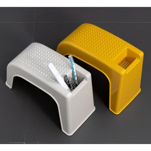 New hot Home Nail Stool Ladies Small Footstool Bracket Office pedal bathroom Non-slip Nail Stool Tricolor Massage Pedicure Stool